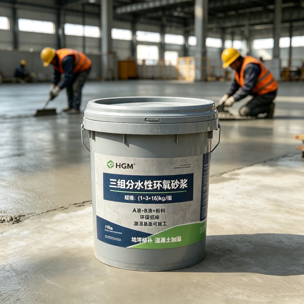 云台三组份水性环氧砂浆